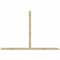 Ekena Millwork Portland Rough Sawn Timber Gable Bracket, Douglas Fir, 108"W x 72"H x 2"D x 4"F, 16/12 Pitch GBW108X72X0204POR00RDF - alternate 1